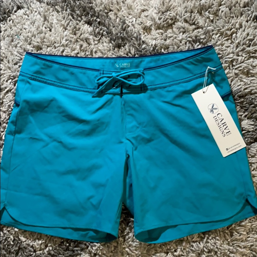 NWT Carve Designs swim shorts